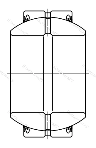Шарнирный подшипник GE 90 ES 2RS в Москве