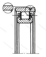Модификация подшипника 5-1272924Р3У размер 120x165x27 от производителя  ГПЗ-4