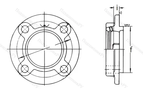 Подшипниковый корпус FC 207 (ASAHI) в Москве