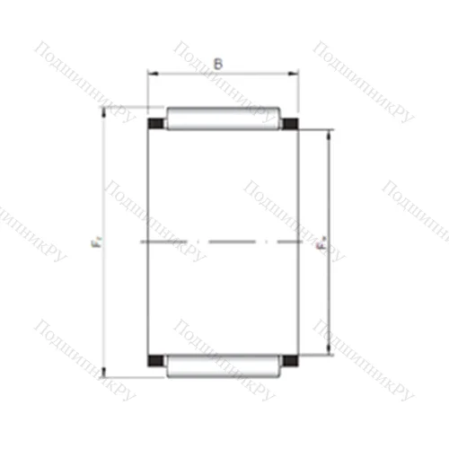 Подшипник игольчатый радиальный KBK 16X 20X 20 от производителя  CX