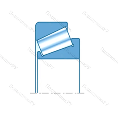 Подшипник роликовый радиально-упорный 4T-07087/07210X