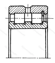 Подшипник  NNCF 4924 (4722924) размер 120x165x45 от производителя  SKF