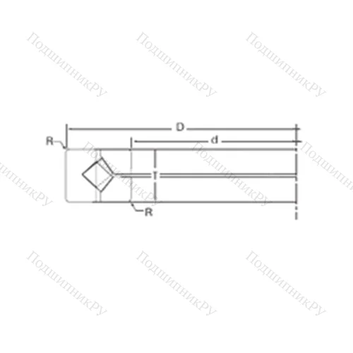 Подшипник роликовый упорный JXR 699050 от производителя  TIMKEN