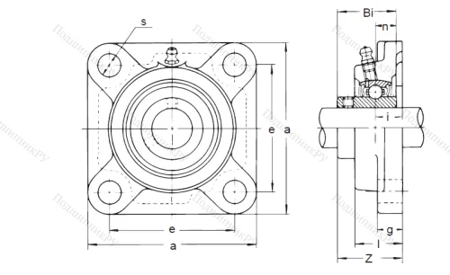 Подшипниковый узел UCF 210 в Москве Подшипниковый узел UCF 210 в Москве