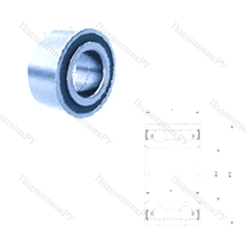 Подшипник шариковый радиальный PC 406200206CS