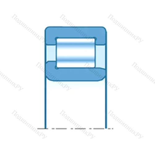 Подшипник роликовый радиальный NJ 2306