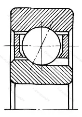 Модификация подшипника 4-76101БТ размер 12x28x8 от производителя  ГПЗ-31