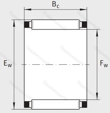 Подшипник K 10x13x10