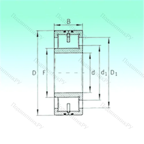 Подшипник роликовый радиальный LSL 192356