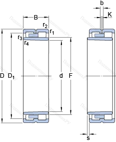 Подшипник NNU 4922 BK/SPW 33