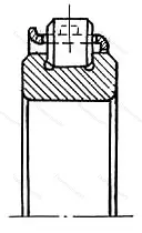 Подшипник  502311 размер 55x104,5x29 от производителя  ГПЗ-1