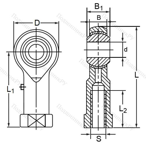 Шарнирная головка PHS 12 L в Москве