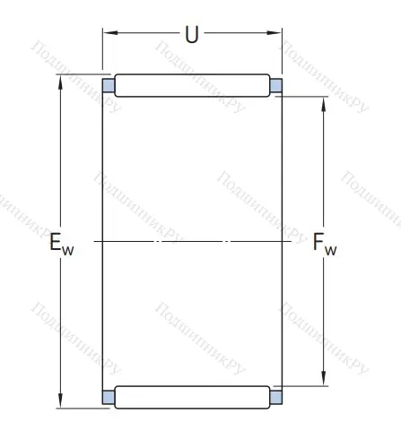 Подшипник K 7x10x10 TN в Москве