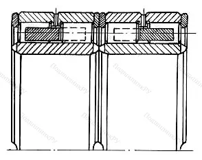 Подшипник  742788 размер 440x620x470 от производителя  ГПЗ-9