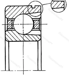 Модификация подшипника 74-170320Е1Ш8 размер 100x215x47