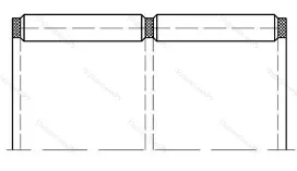 Модификация подшипника 664818 размер 89x100x42,5 от производителя  ГПЗ-11