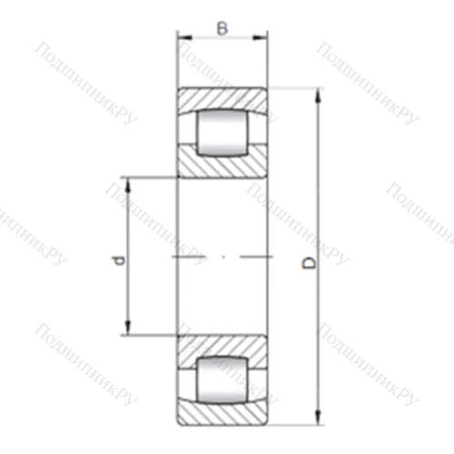 Подшипник роликовый радиальный самоцентрирующийся 20319 C от производителя  CX