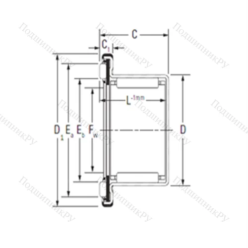 Подшипник комбинированный RAXF 720 от производителя  KOYO