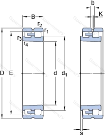 Подшипник NN 3032 K/SPW 33 в Москве