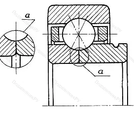 Подшипник  1126934 размер 170x230x28/33 от производителя  ГПЗ-4
