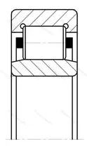 Модификация подшипника 32106 размер 30x55x13 от производителя  CRAFT