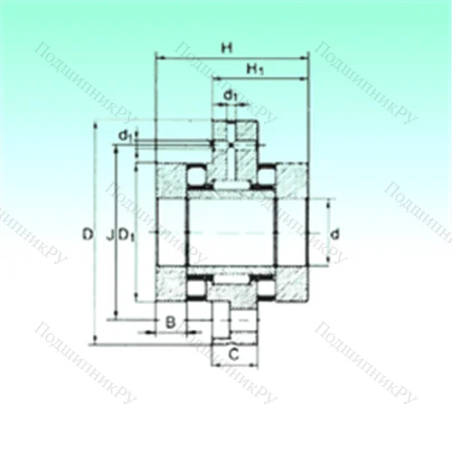 Подшипник комбинированный ZARF 45130 TN от производителя  NBS Подшипник комбинированный ZARF 45130 TN от производителя  NBS