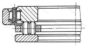Модификация подшипника 609925К1 размер 127x200/175x35 от производителя  ГПЗ-4