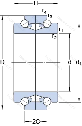 Подшипник BTW 95 CTN 9/SP в Москве