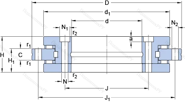 Подшипник NRT 120 B