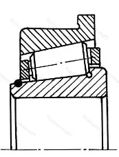 Подшипник  1067308 размер 40x90x25,25