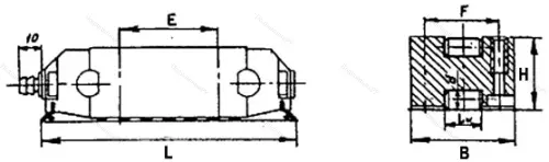 Модификация подшипника 2226М размер 130x230x40 ГОСТ 520-89 от производителя  ГПЗ-10-ГПЗ