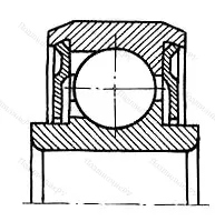 Модификация подшипника 70-980077Ю размер 7x19x6/8 от производителя  ГПЗ-3