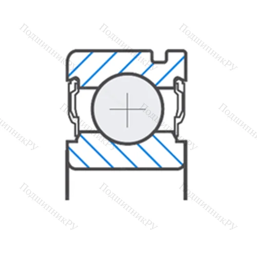 Подшипник шариковый радиальный 30TM 14NX 1
