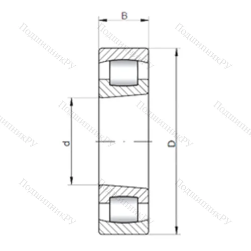 Подшипник роликовый радиальный самоцентрирующийся 20212 KC от производителя  CX
