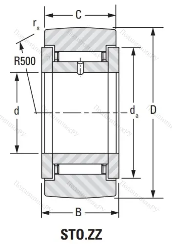 Подшипник STO 30 ZZ от производителя  KOYO