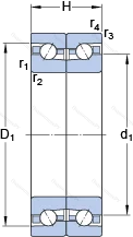 Подшипник BTM 120 ATN 9/HCP 4CDB в Москве