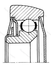Модификация подшипника 260807 размер 35x85x17 от производителя  ЕПК