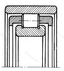 Подшипник  4272822 размер 110x140x19/30 от производителя  ГПЗ-9