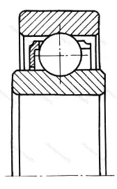 Подшипник  7690906 размер 30x47x7/8 от производителя  ГПЗ-23