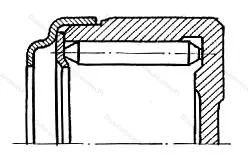 Модификация подшипника 804807К6С10 размер 33,635x50x31 от производителя  ГПЗ-10-ГПЗ