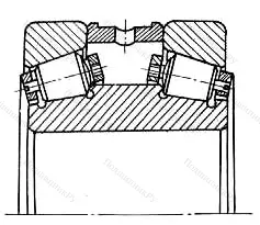 Модификация подшипника 8477/710М размер 710x1150x378,5 от производителя  ГПЗ-9