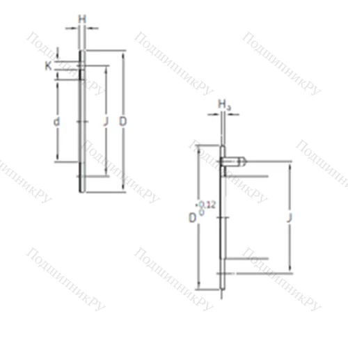 Подшипник скольжения PCMW 223801.5 E от производителя  SKF