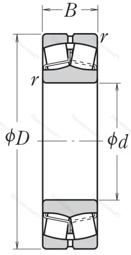 Сферический роликовый подшипник 22315 EAE 4 от производителя  NSK