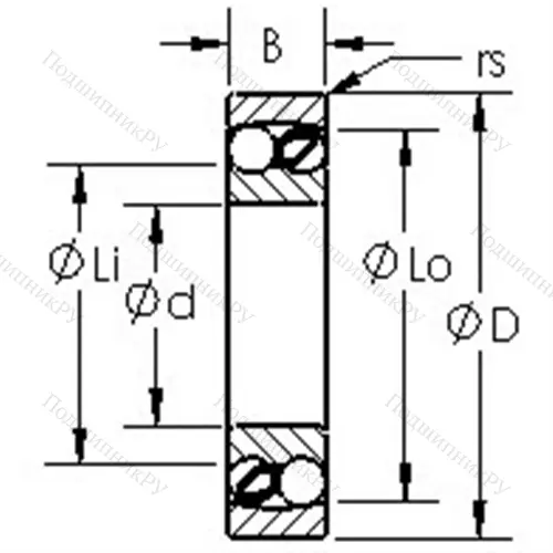 Самоустанавливающиеся шарикоподшипники двухрядные 2300 от производителя  AST Самоустанавливающиеся шарикоподшипники двухрядные 2300 от производителя  AST