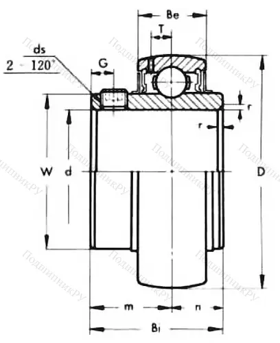 Подшипник UC 205 (480205) в Москве