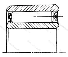 Модификация подшипника 8-3004752М размер 260x440x144 от производителя  ГПЗ-1