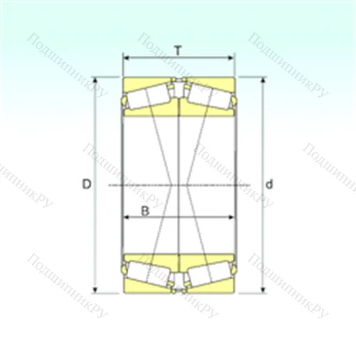 Подшипник роликовый радиально-упорный 32220J/DF