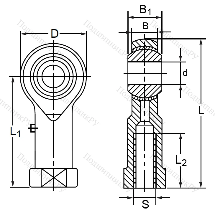 Шарнирная головка  PHS 8 L в Москве