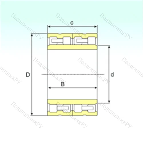 Подшипник роликовый радиальный FC 5274220