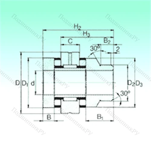 Подшипник комбинированный ZARN 2572 L TN от производителя  NBS